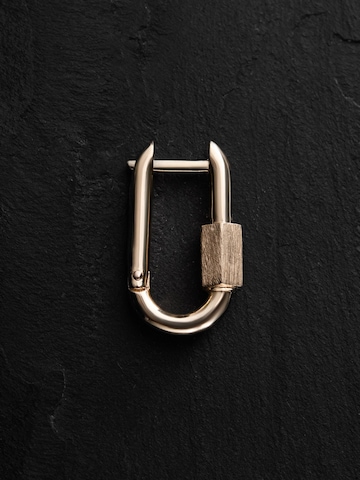 Boucles d'oreilles 'KARABIN' REYTEL en or : devant