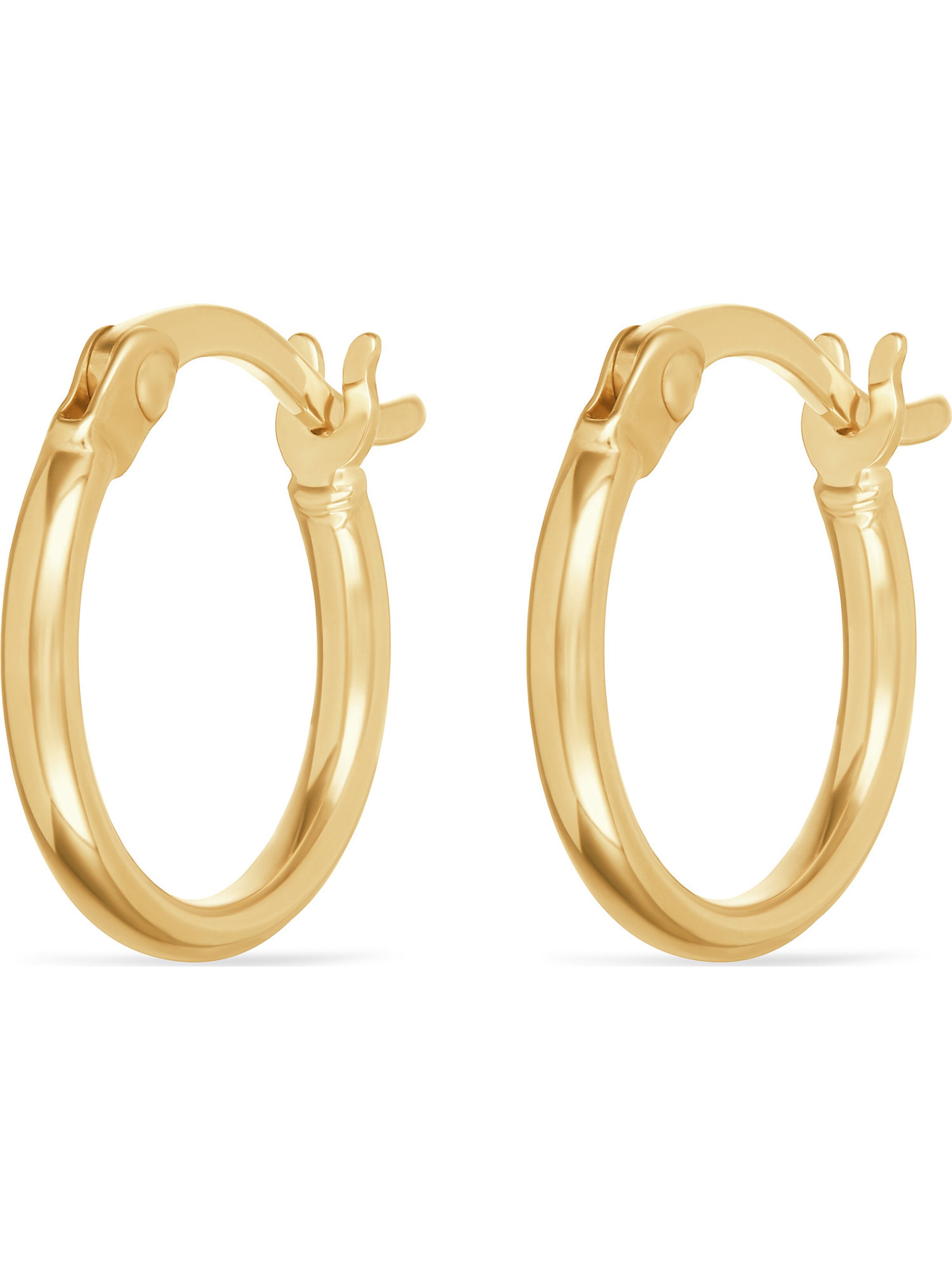 FAVS Earrings in Yellow: front