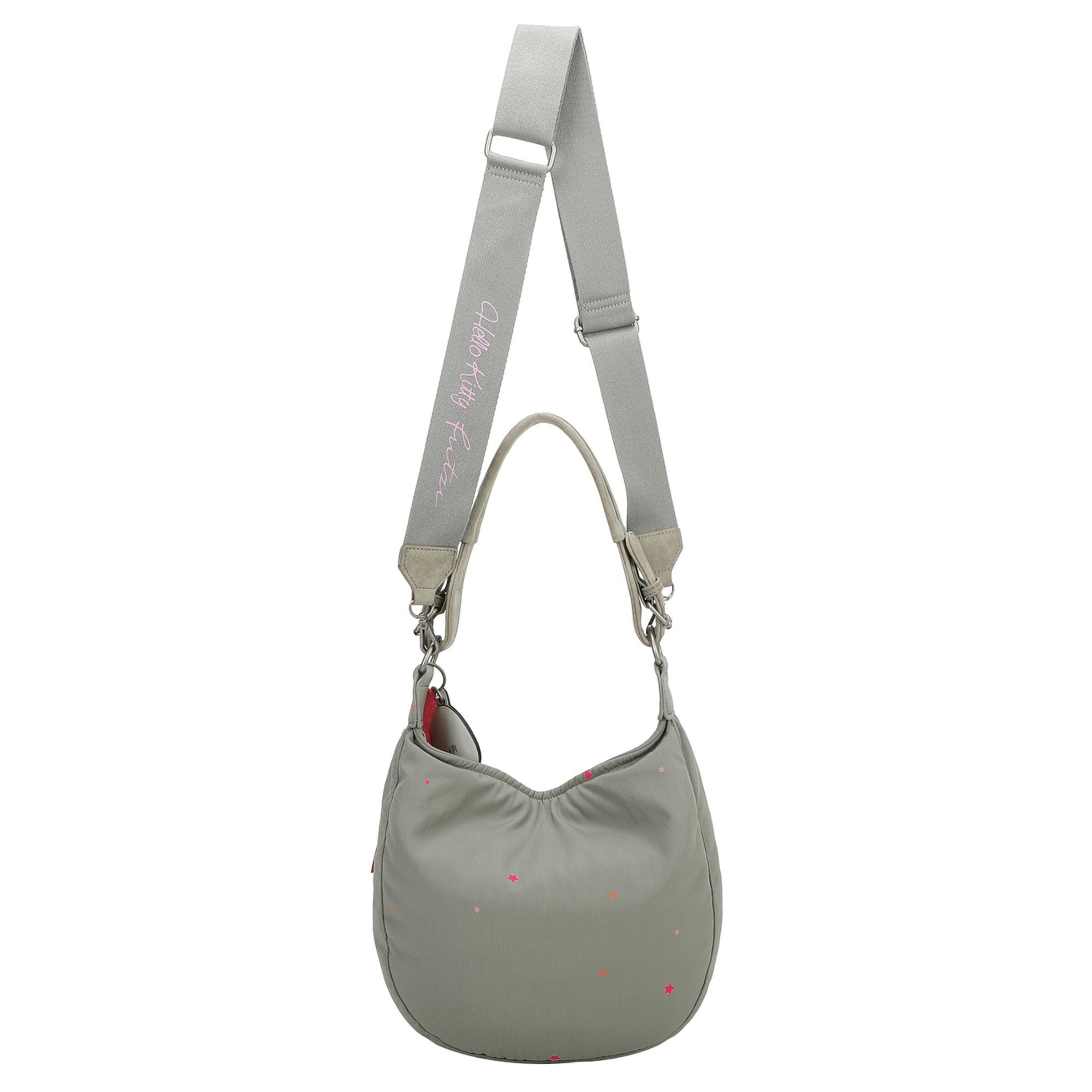 Fritzi aus Preußen Shoulder bag 'Hello Kitty' in Green