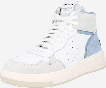 WOMSH High-top trainers 'SUPER' in White: front