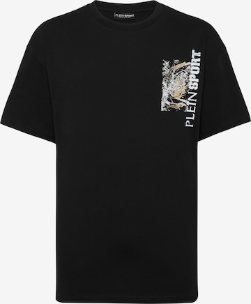 Plein Sport Shirt in Zwart: voorkant