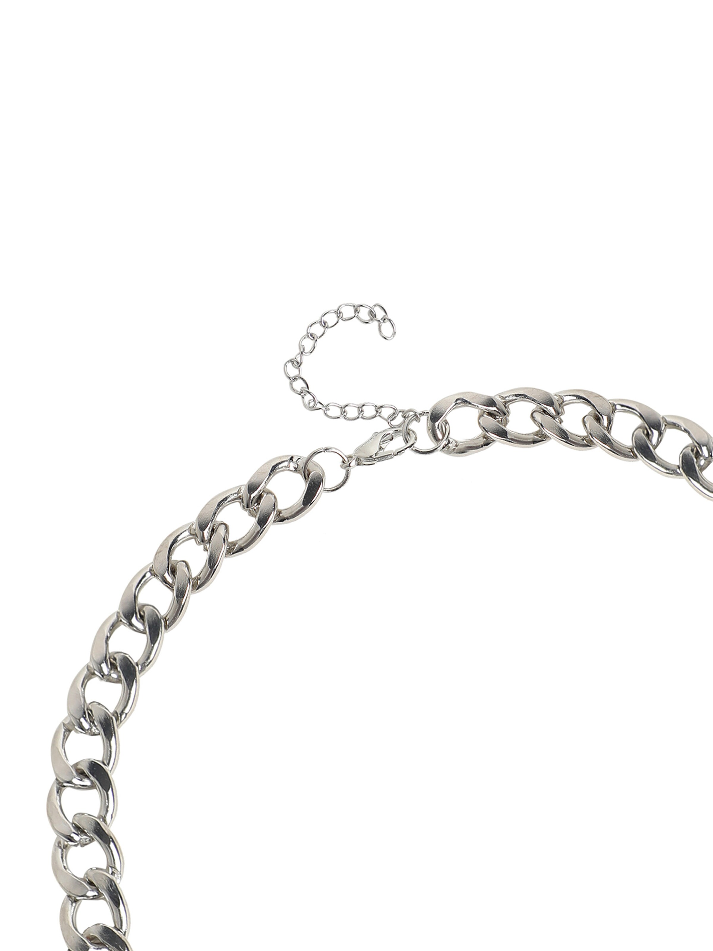 SOHI Łańcuszek ' Mindy ' w kolorze srebrny