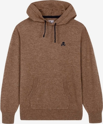 Scalpers Pullover in Braun: predná strana