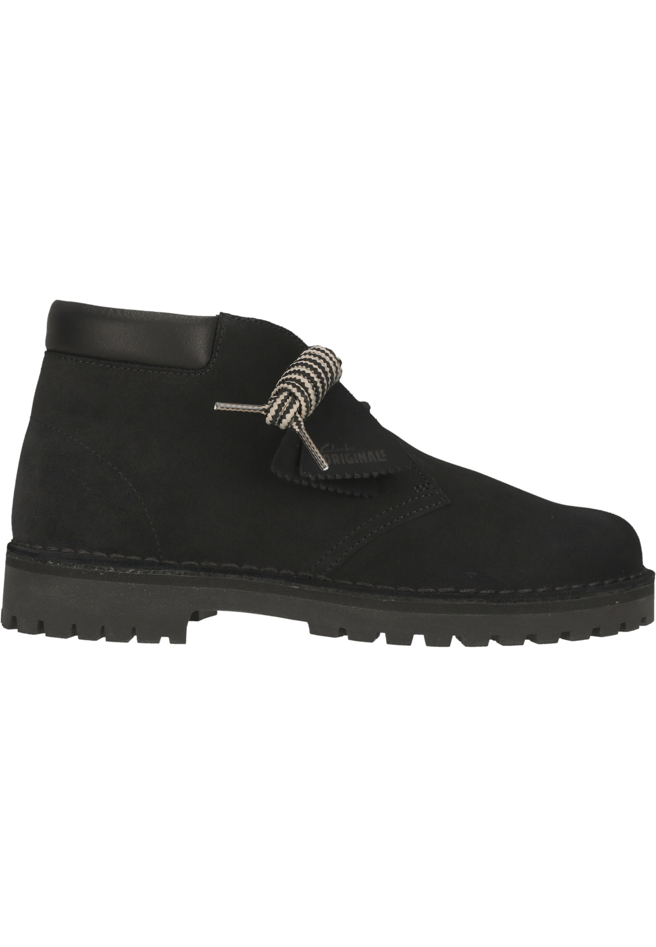CLARKS Schnürschuhe 'DRST 2456 Rock' in Schwarz
