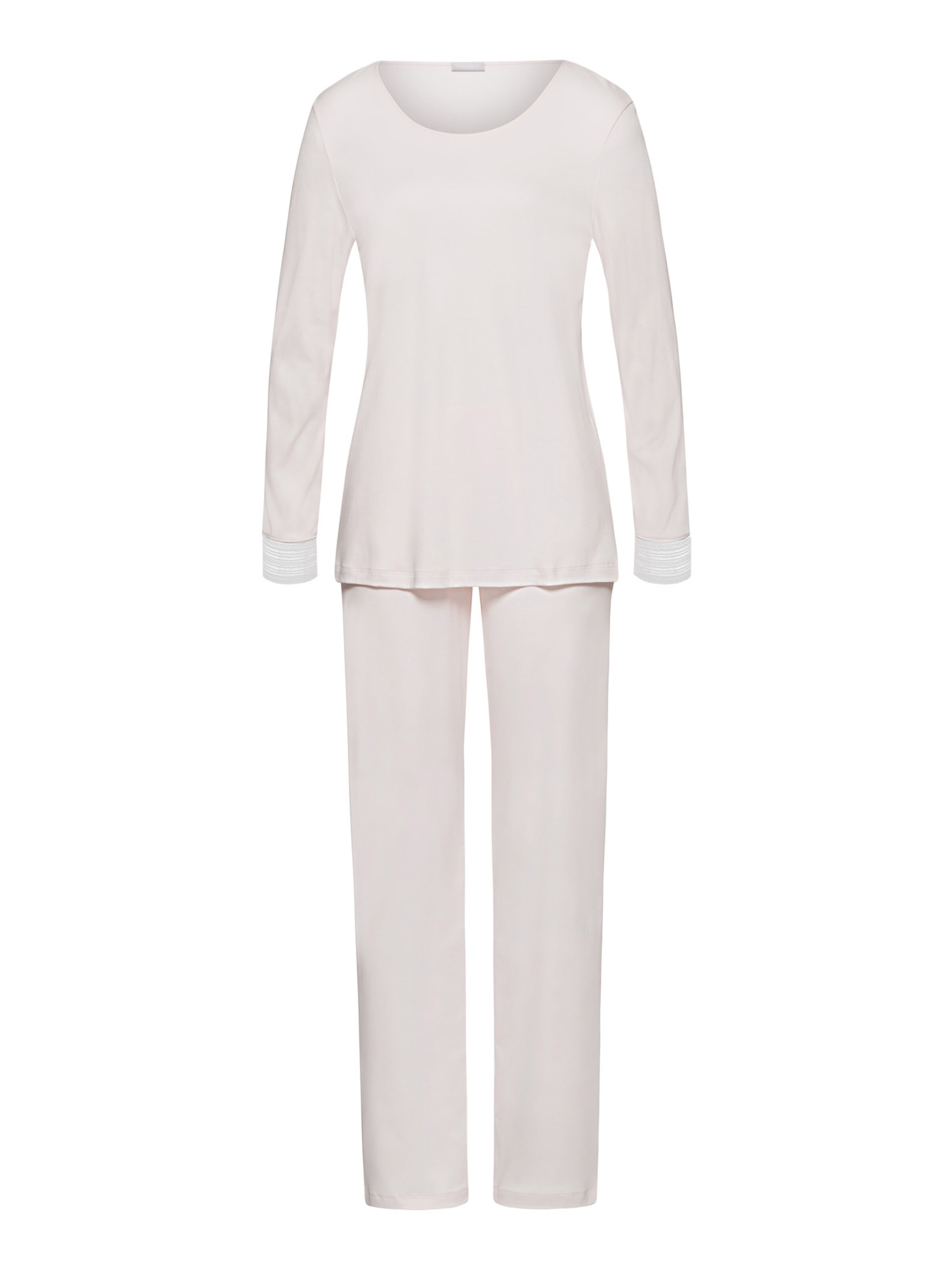 Pyjama Hanro en rose : devant