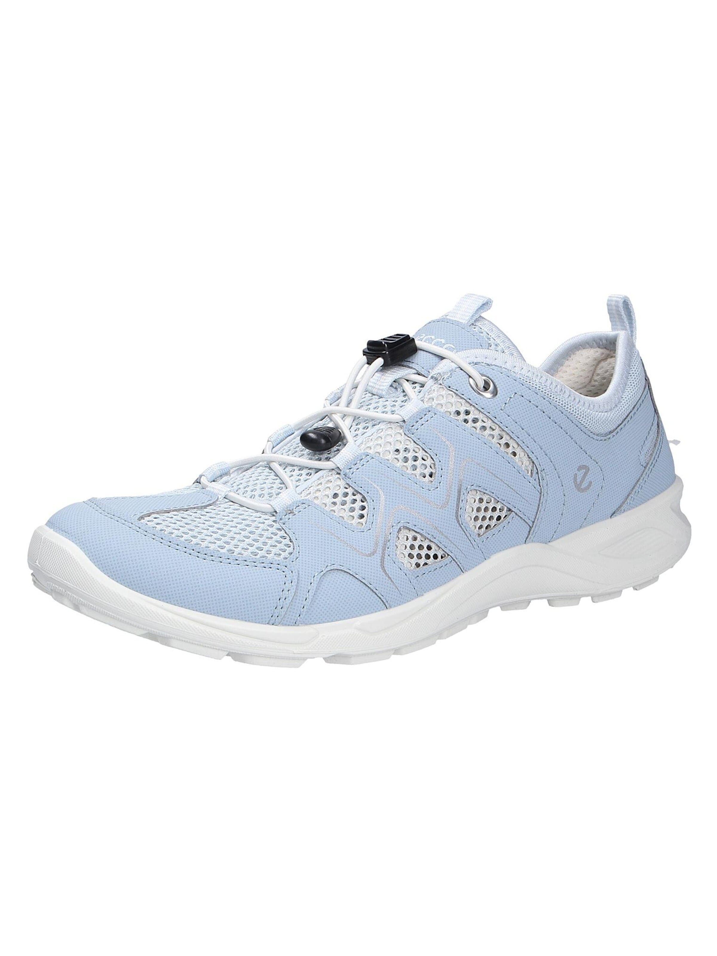 ECCO Athletic Lace-Up Shoes 'Terracruise' in Blue: front
