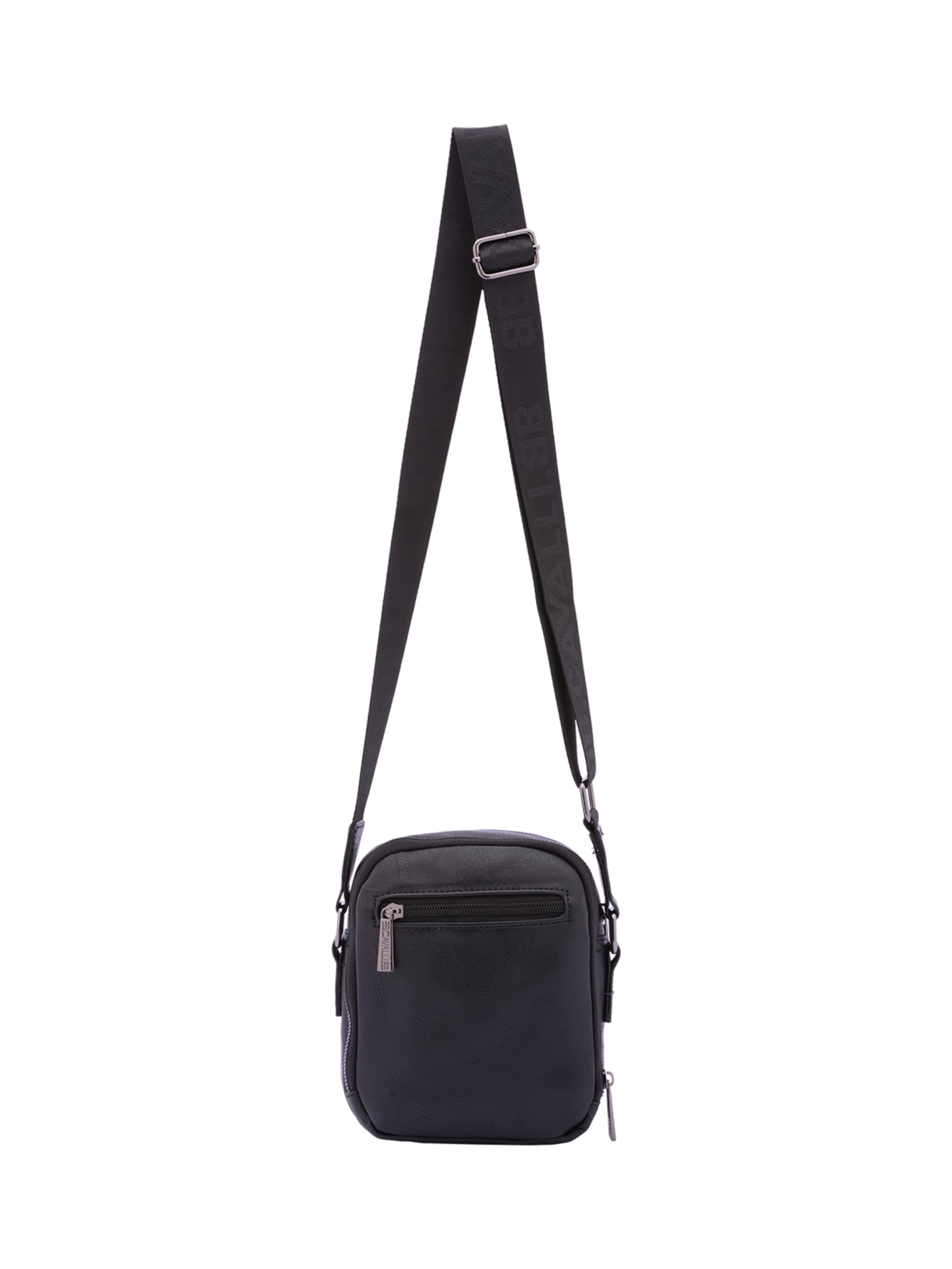 Borsa a tracolla di B. Cavalli in nero