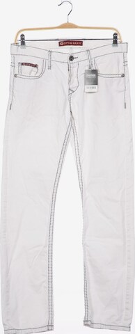 CIPO & BAXX Jeans in 33 in White: front