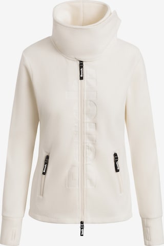 BENCH - Chaqueta polar en blanco: frente