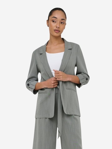 Blazer 'Onlmarsa ¾ Wvn Noos 15308084' di ONLY in grigio: frontale
