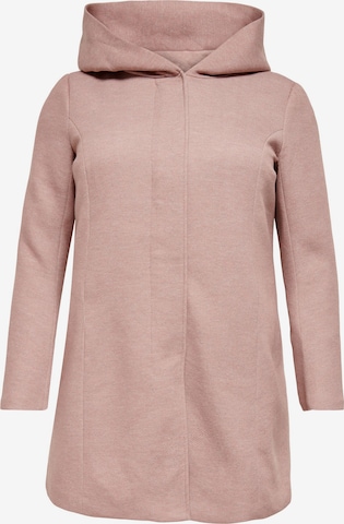 Manteau mi-saison 'Sedona' ONLY Carmakoma en rose : devant