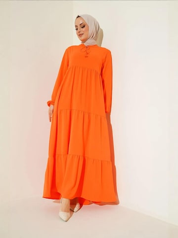 Bigdart - Vestido em laranja: frente