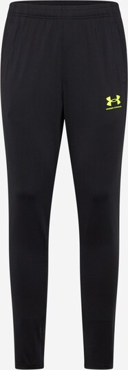 UNDER ARMOUR Pantalon de sport 'Challenger' en pomme / noir, Vue avec produit