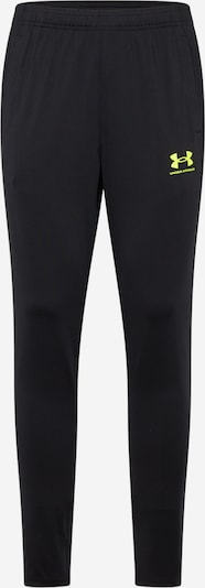 Pantaloni sport 'Challenger' UNDER ARMOUR pe verde măr / negru, Vizualizare produs