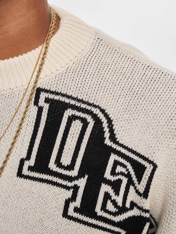 Pull-over DEF en beige