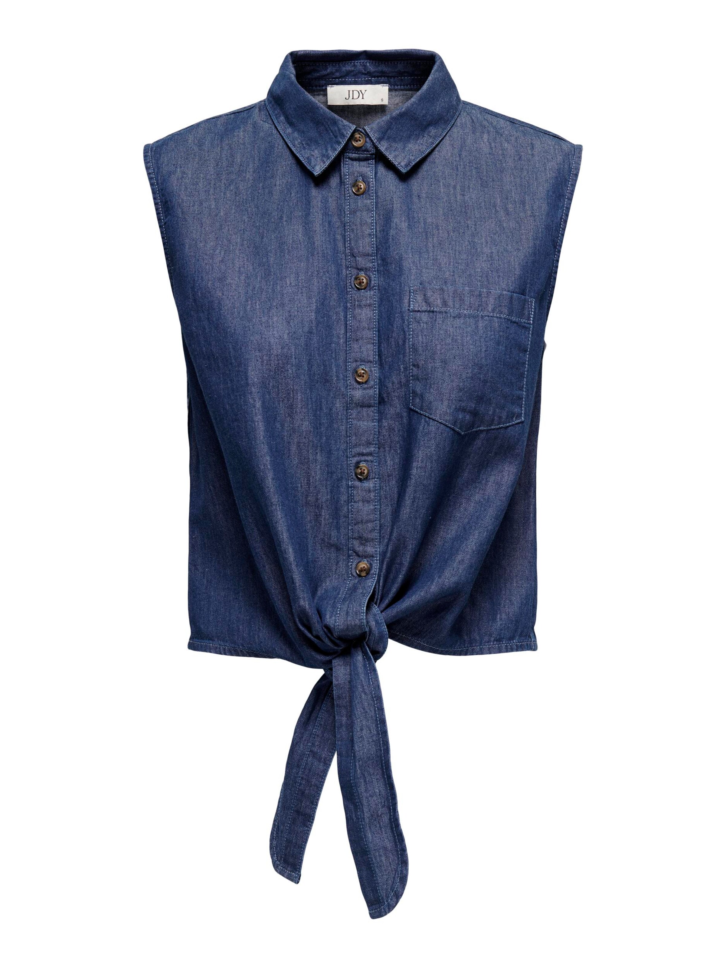 JDY Bluse 'JDYKAI' in Blau: Vorderseite