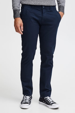 BLEND Regular Chino Pants 'Bhtrompo' in Blue: front