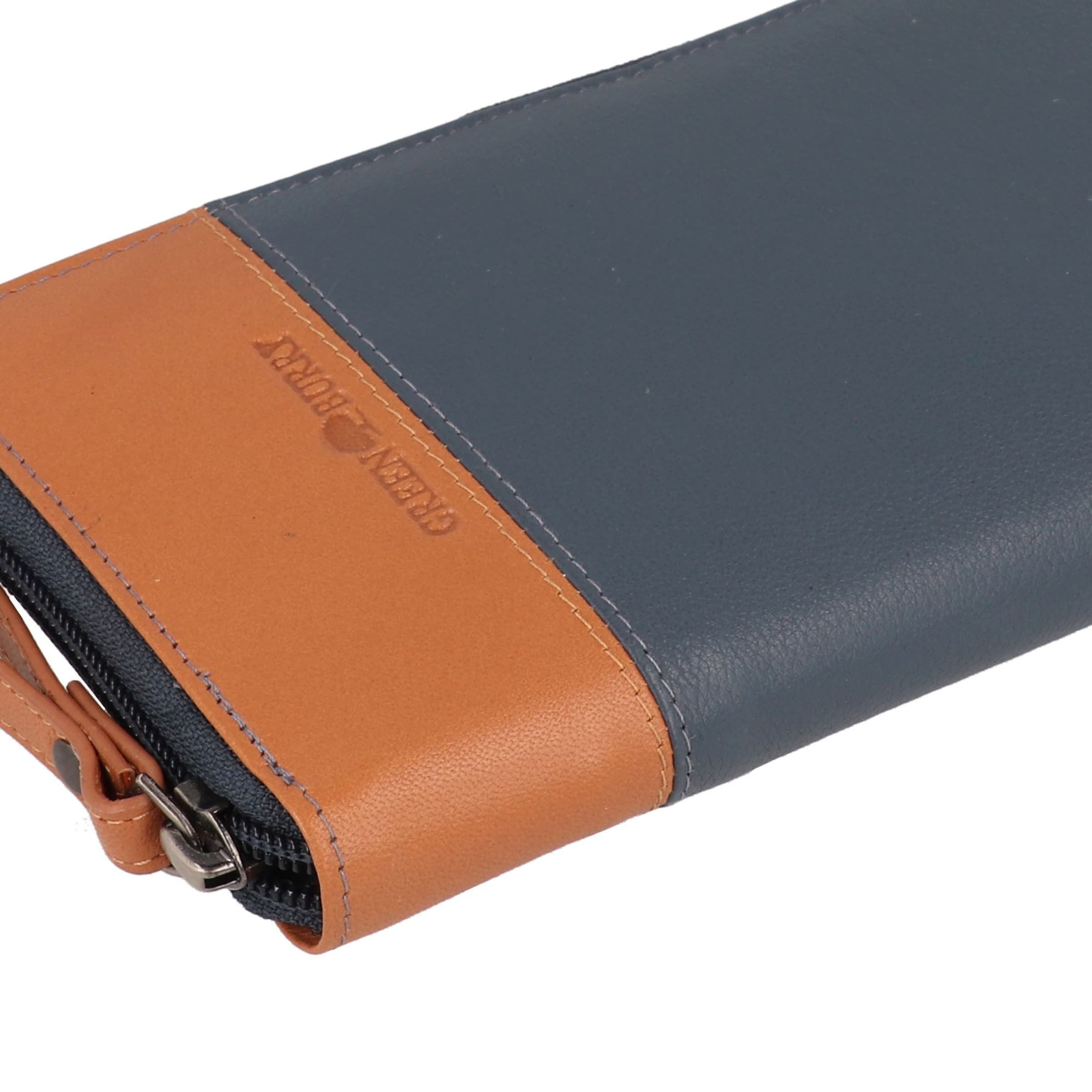 Porte-monnaies 'Nappa' GREENBURRY en gris