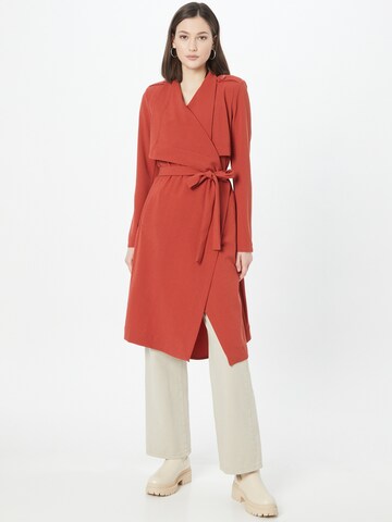 OBJECT Between-Seasons Coat 'Annlee' in Red: front