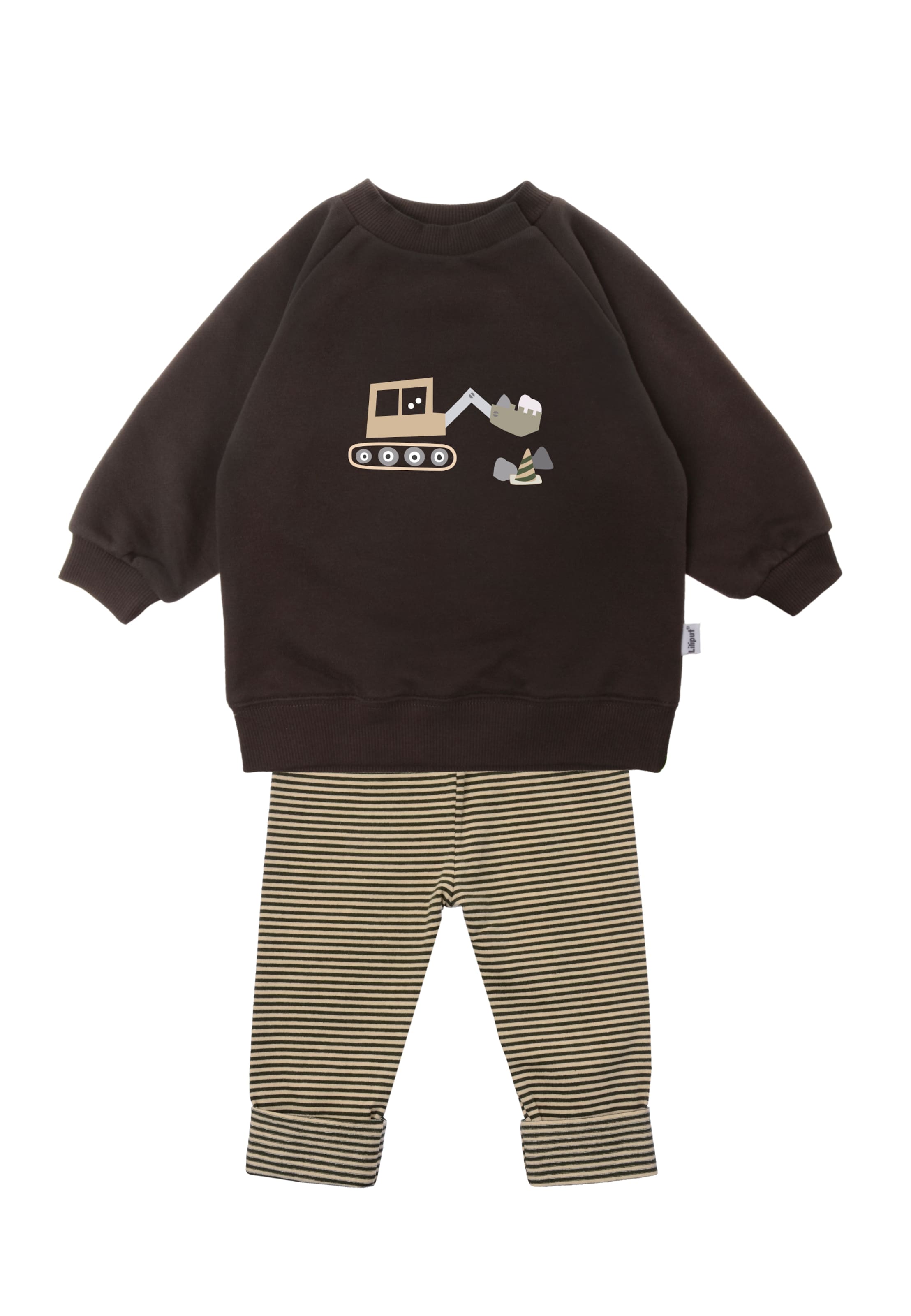 LILIPUT Set 'Bagger' in Brown: front