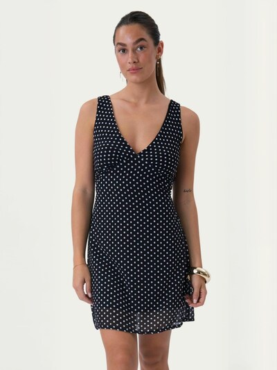Rochie ' Chiara ' pe 40 ITS MAY pe negru, Vizualizare produs