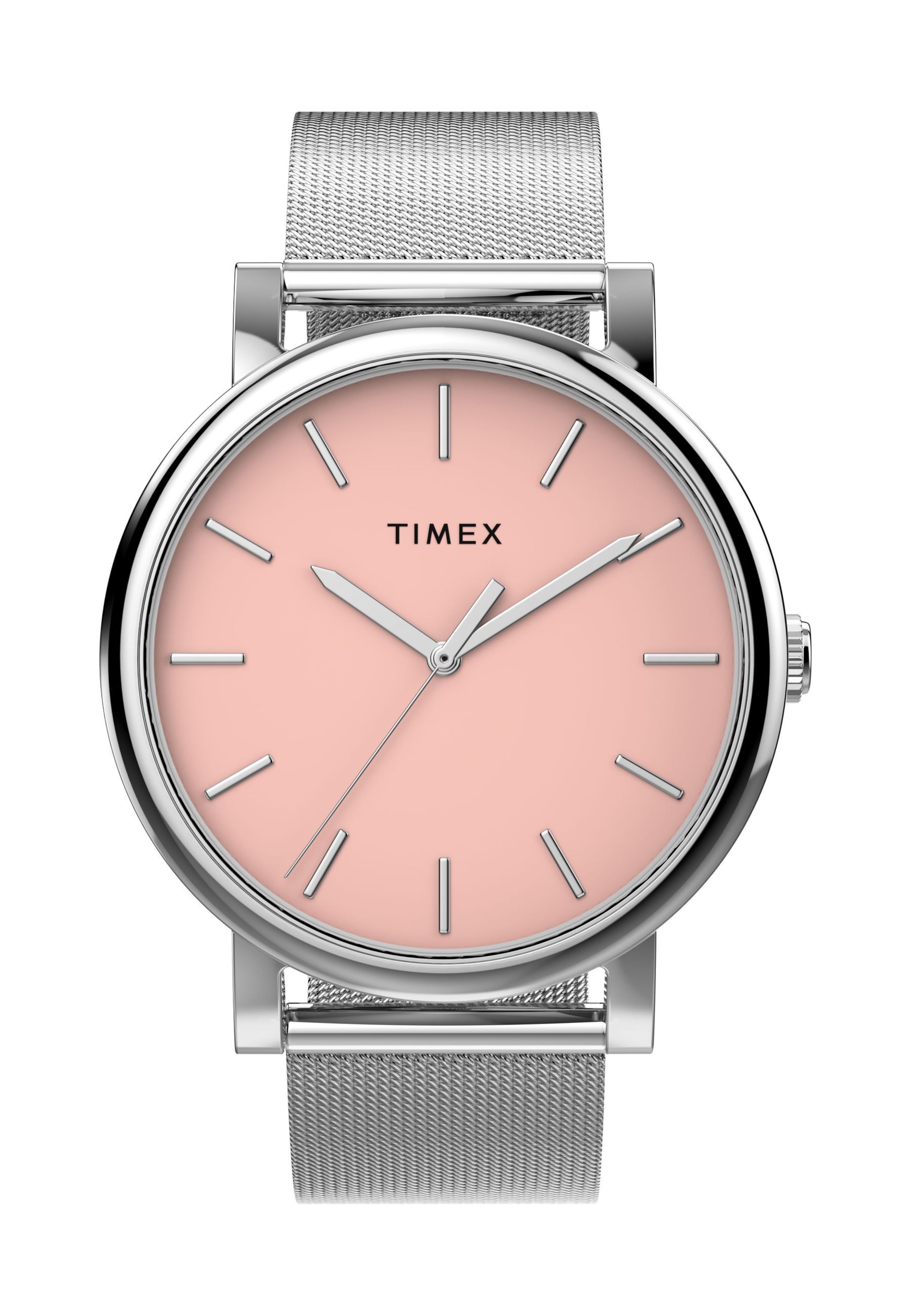 Montre à affichage analogique TIMEX en rose : devant