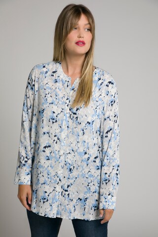 Ulla Popken Blouse in Blue: front