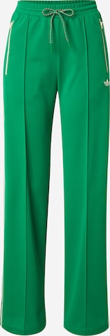 ADIDAS ORIGINALS Wide leg Byxa 'Adicolor 70S Montreal' i grön: framsida