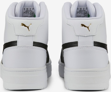 PUMA حذاء رياضي برقبة 'CA Pro Mid' بلون أبيض