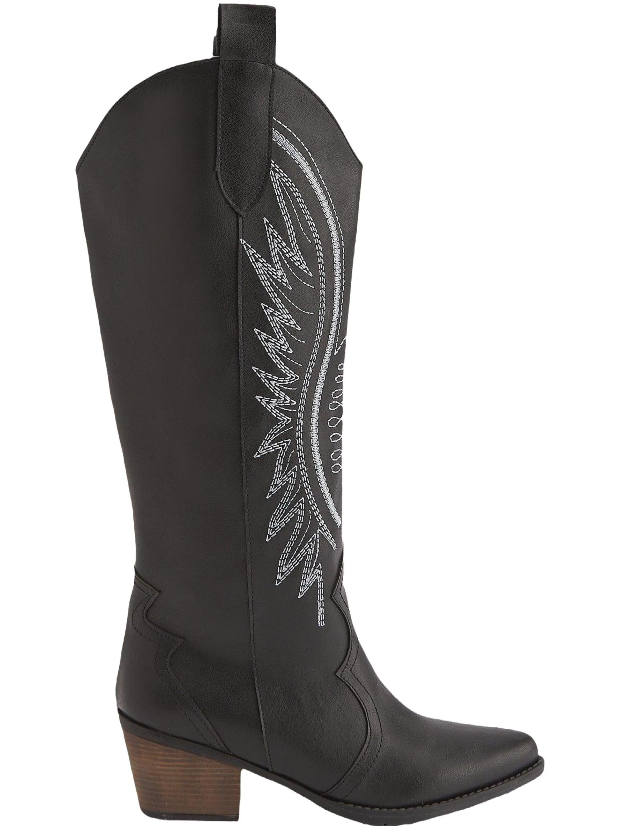 Limoya Boots 'Held' in Black: front