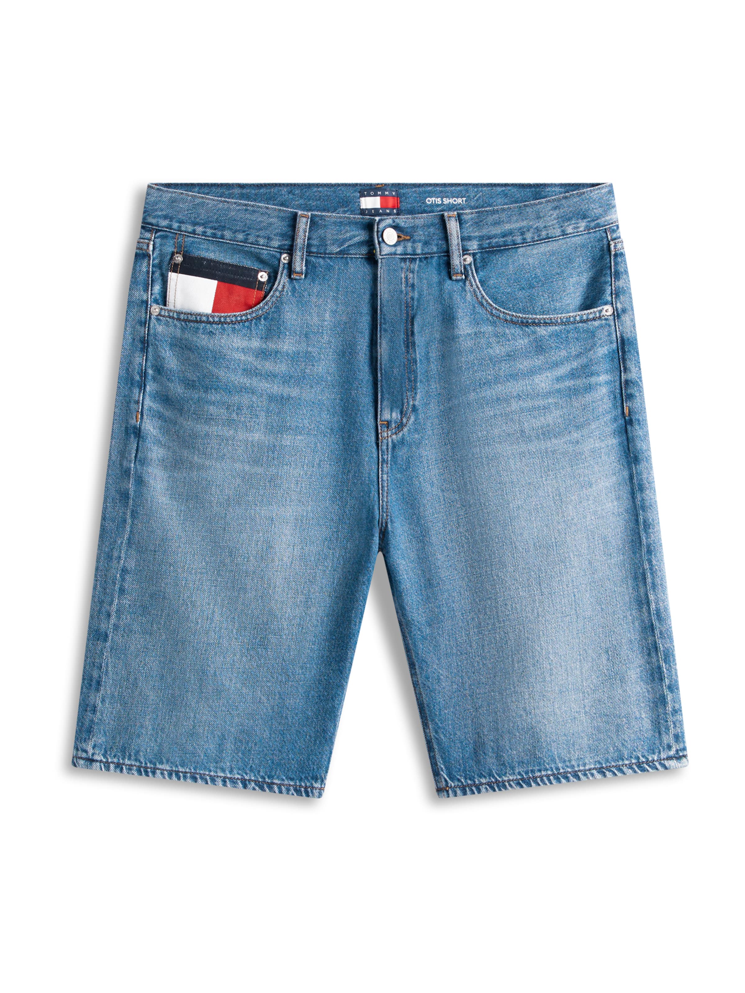 Tommy Jeans - regular Vaquero 'OTIS' en azul: frente