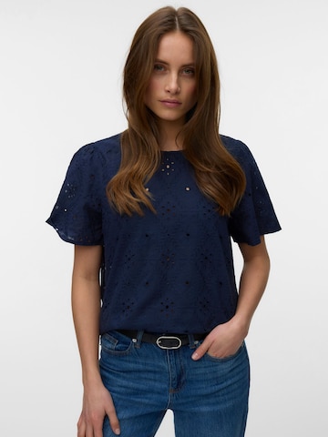 Top di VERO MODA in blu: frontale