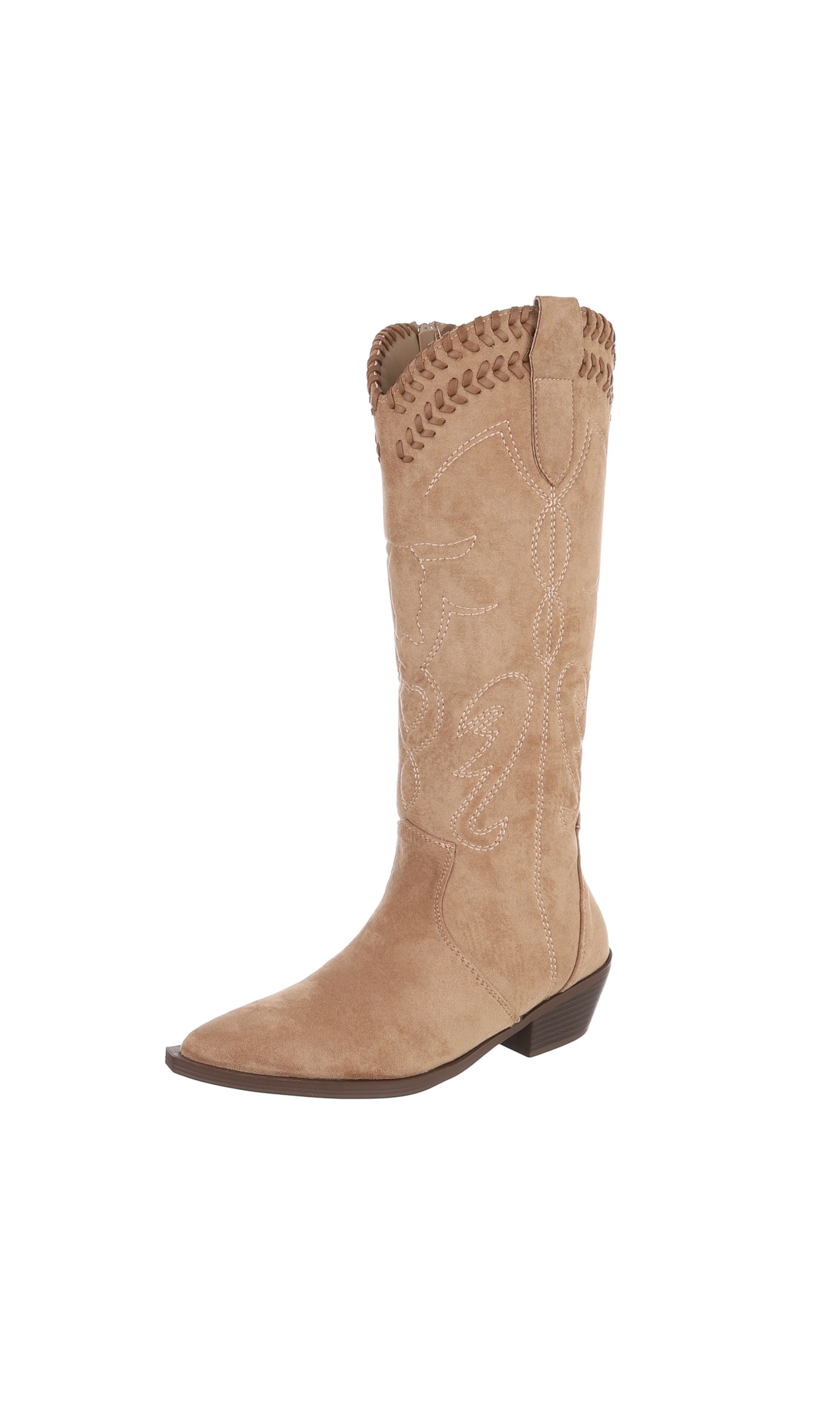 Ital-Design Stiefel in Braun: Vorderseite