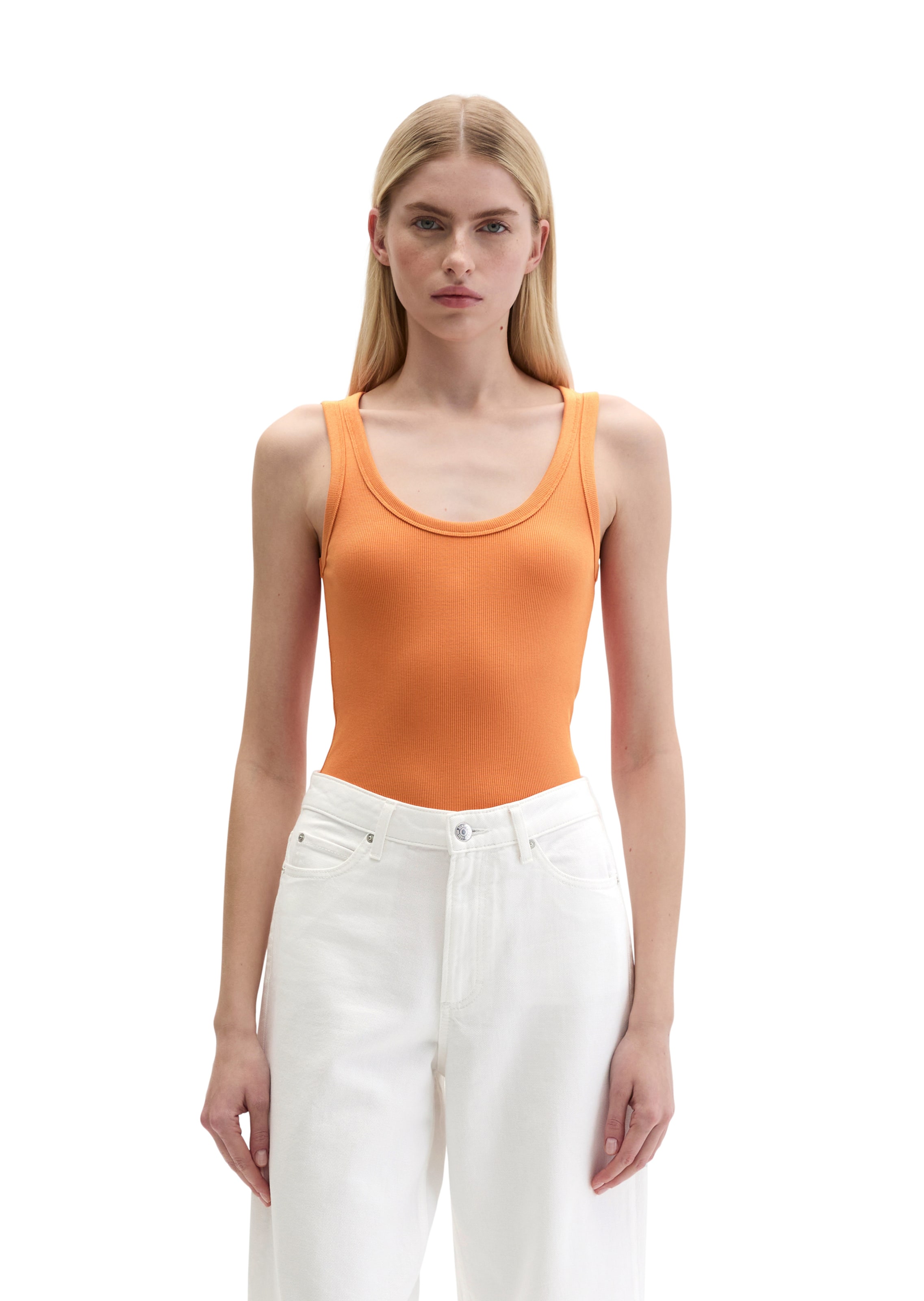 Marc O'Polo Top in Oranje: voorkant
