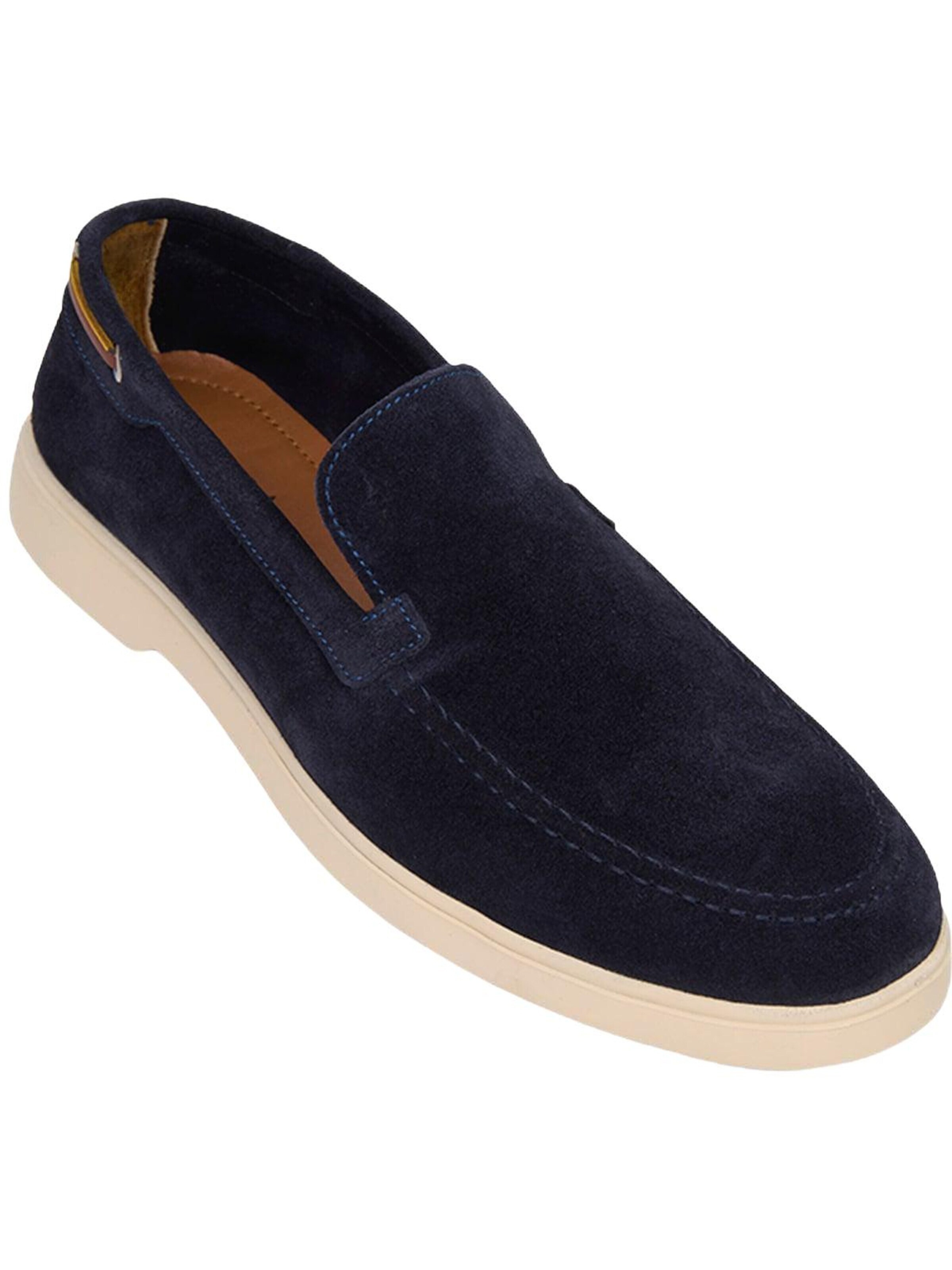 Desa Classic Flats 'Beleg' in Blue: front