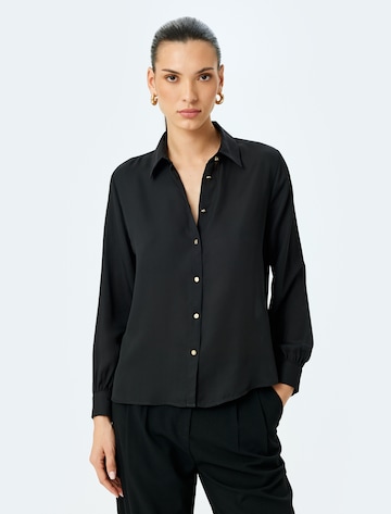 Koton Bluse in Schwarz: Vorderseite