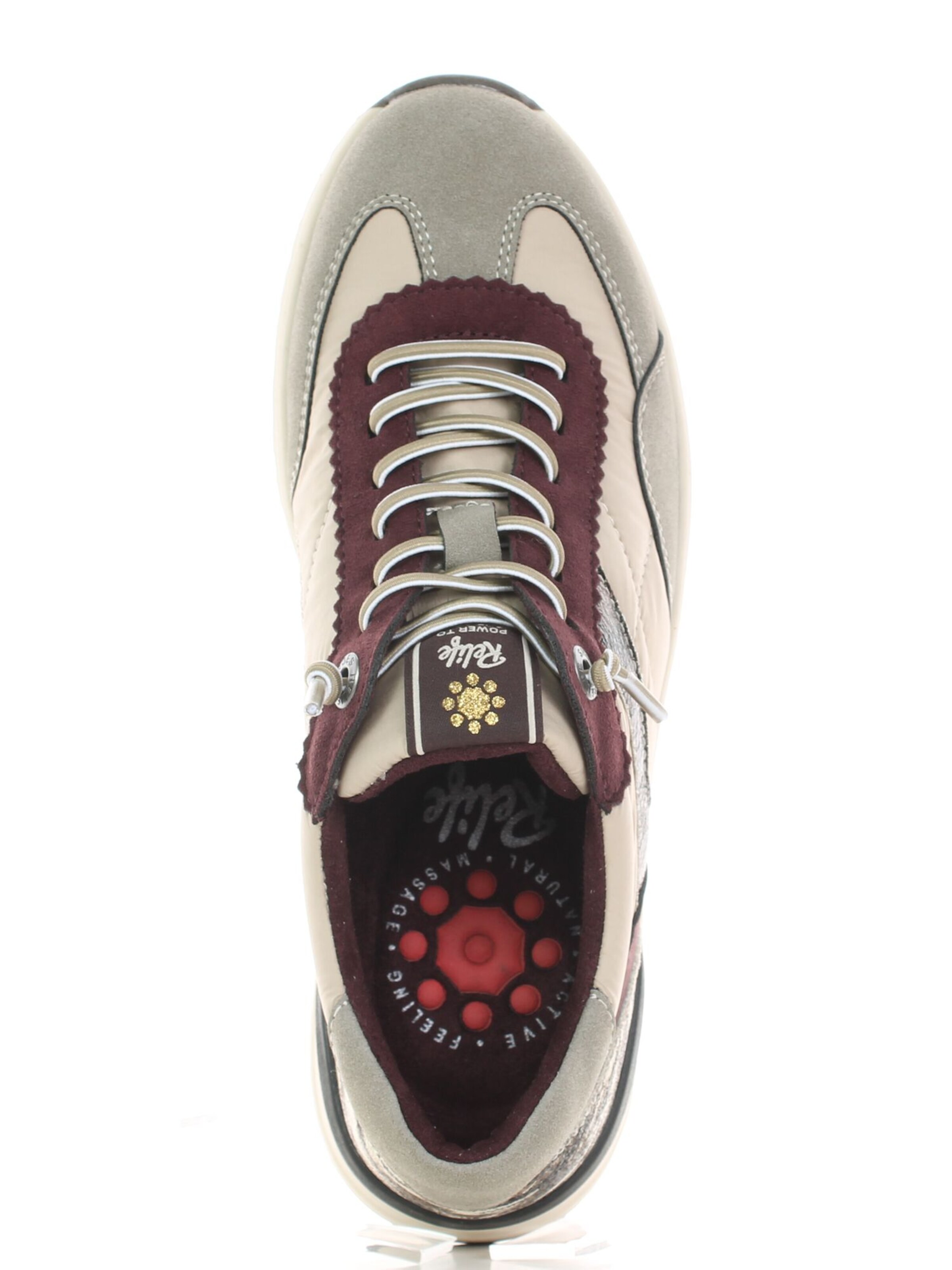 Relife Platform trainers in Beige