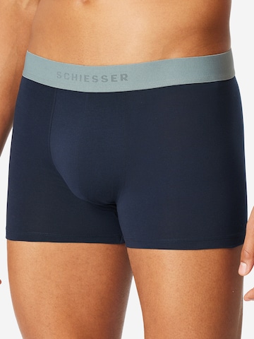 Boxers SCHIESSER en bleu : devant
