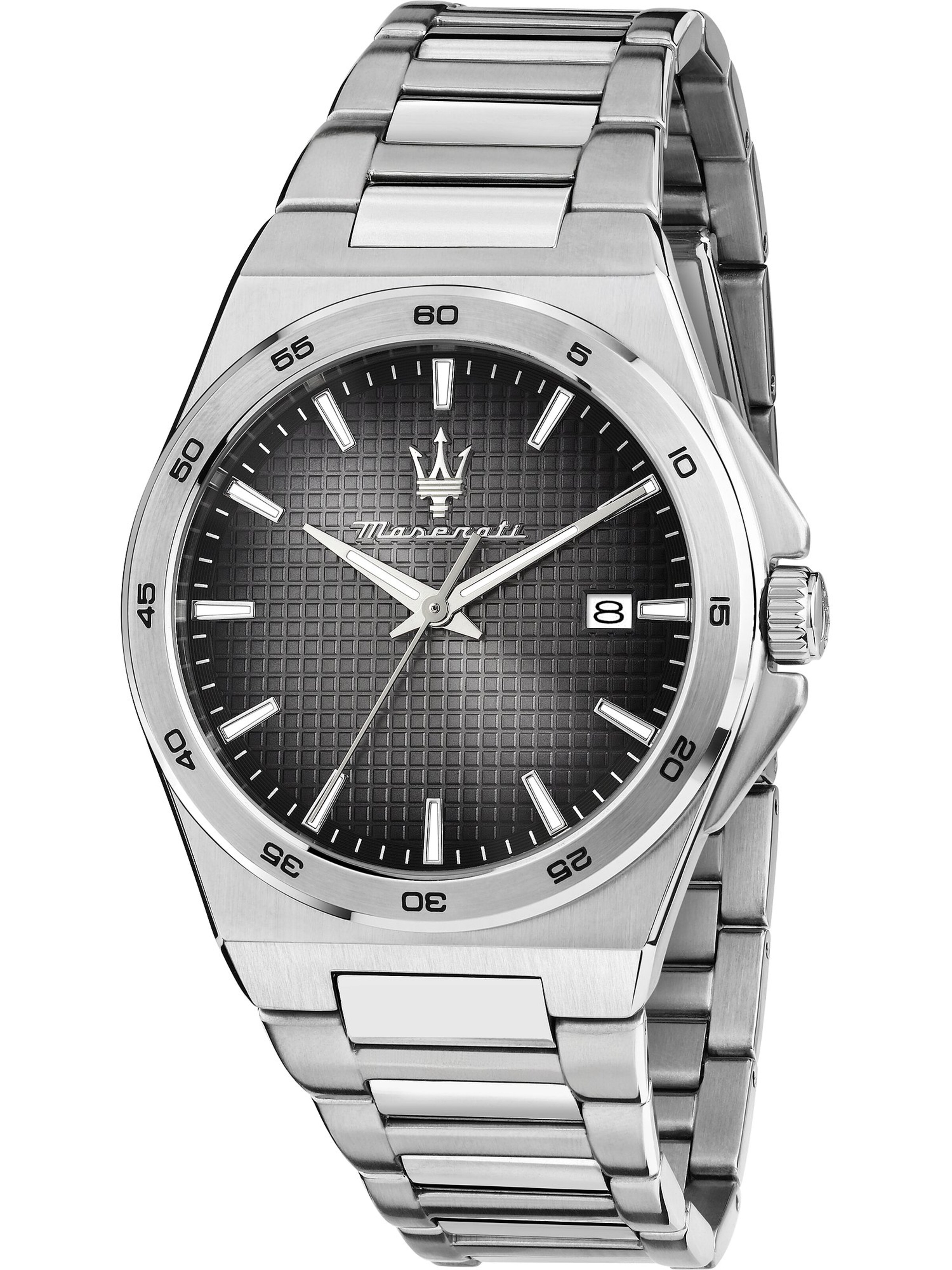 Maserati Analog watch in Silver: front