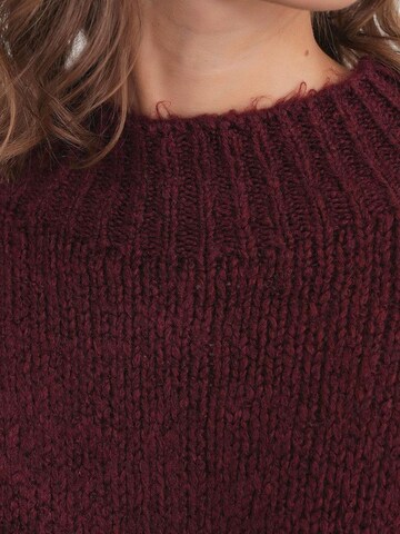 MixRay Sweter 'Pullover' w kolorze czerwony
