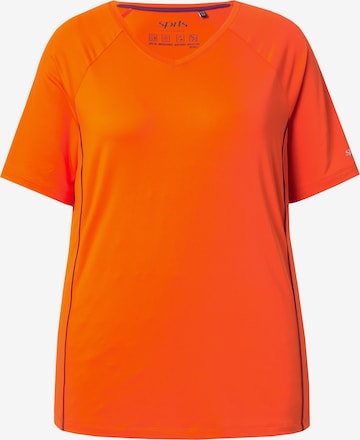 Ulla Popken Shirt in Orange: Vorderseite