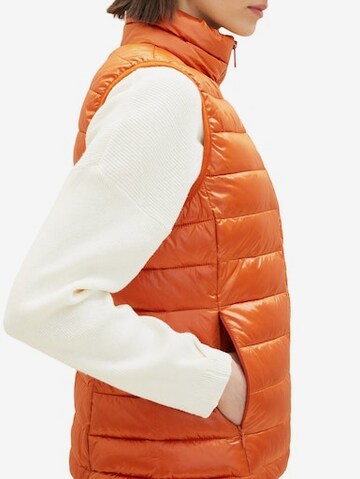 TOM TAILOR Vest in Orange