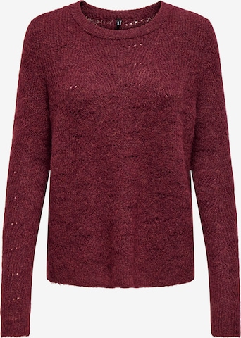 ONLY Свитер 'ONLLOLLI' в Красный: спереди