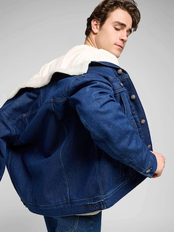 Lee Winter Jacket 'Sherpa Jacket' in Blue