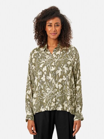 Masai Blouse 'MaImma' in Groen: voorkant