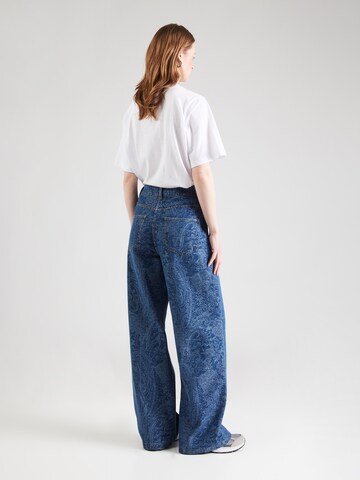 Wide leg Jeans 'Dean' di co'couture in blu