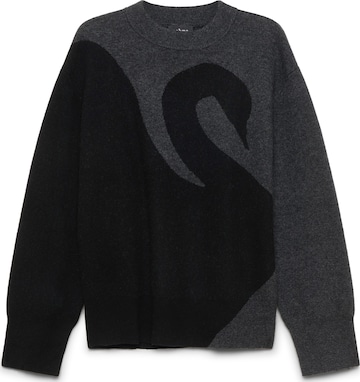 Yahmo Oversized sweater 'Lani' in Grey: front