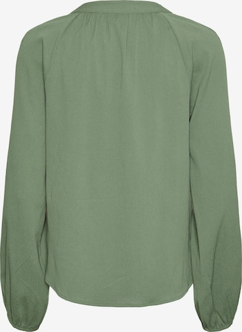 PIECES Blouse 'DREW' in Groen