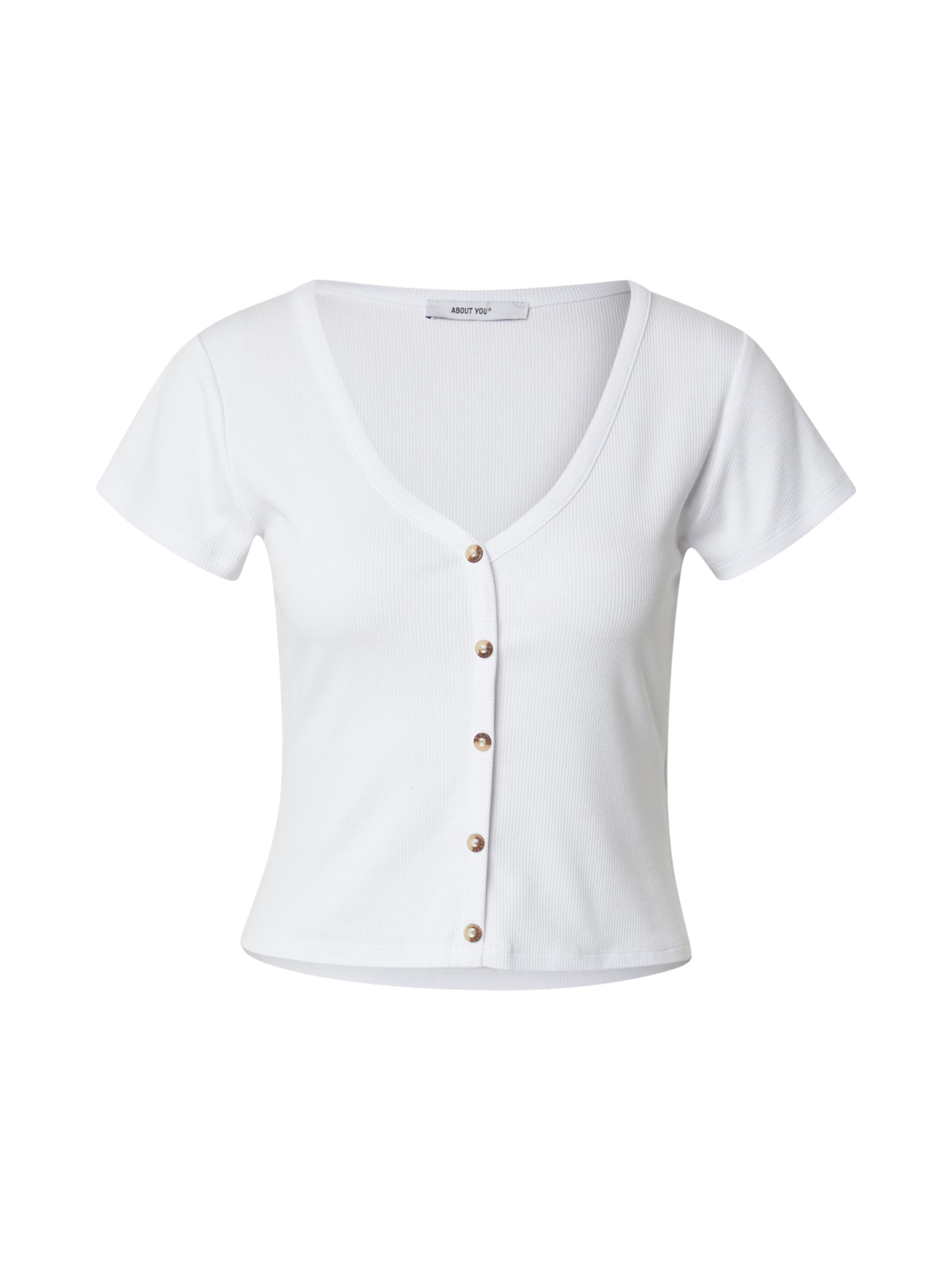 Maglietta 'Line' di ABOUT YOU in bianco: frontale