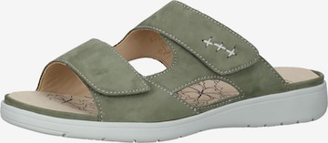 Ganter Mules in Green: front